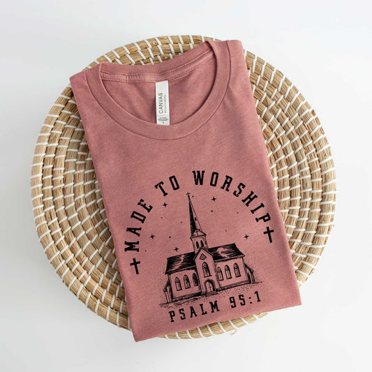 Made To Worship Psalm | Short Sleeve Crew Neck