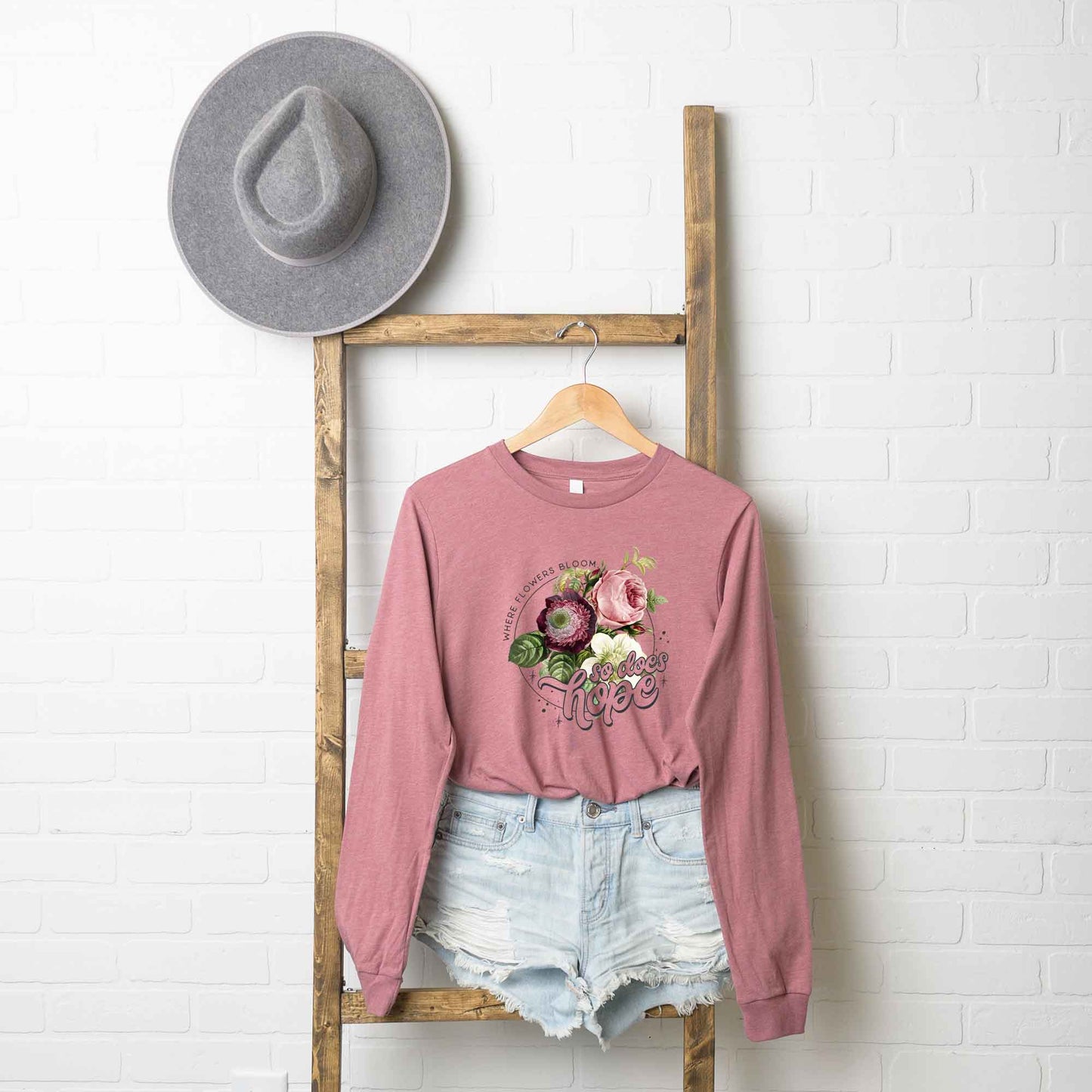 Where Flowers Bloom | Long Sleeve Crew Neck