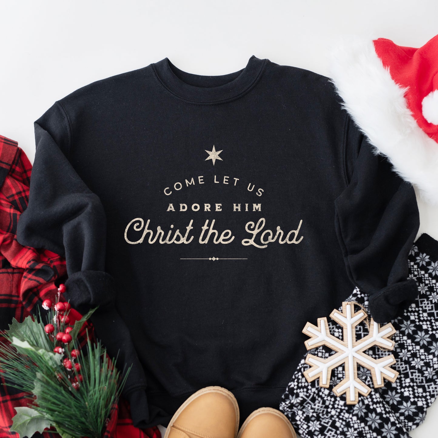 Let Us Adore Him | Sweatshirt