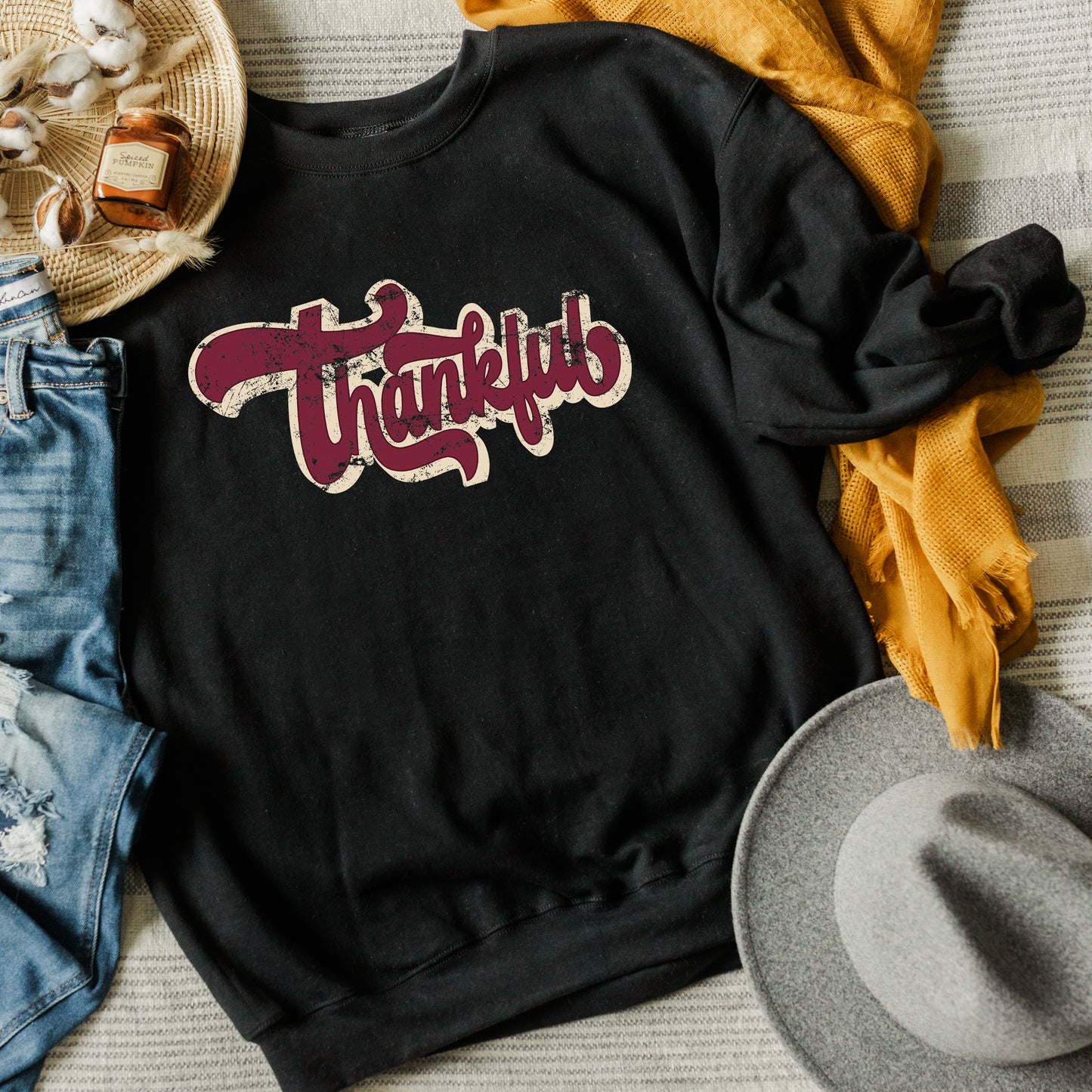 Thankful Retro | Sweatshirt