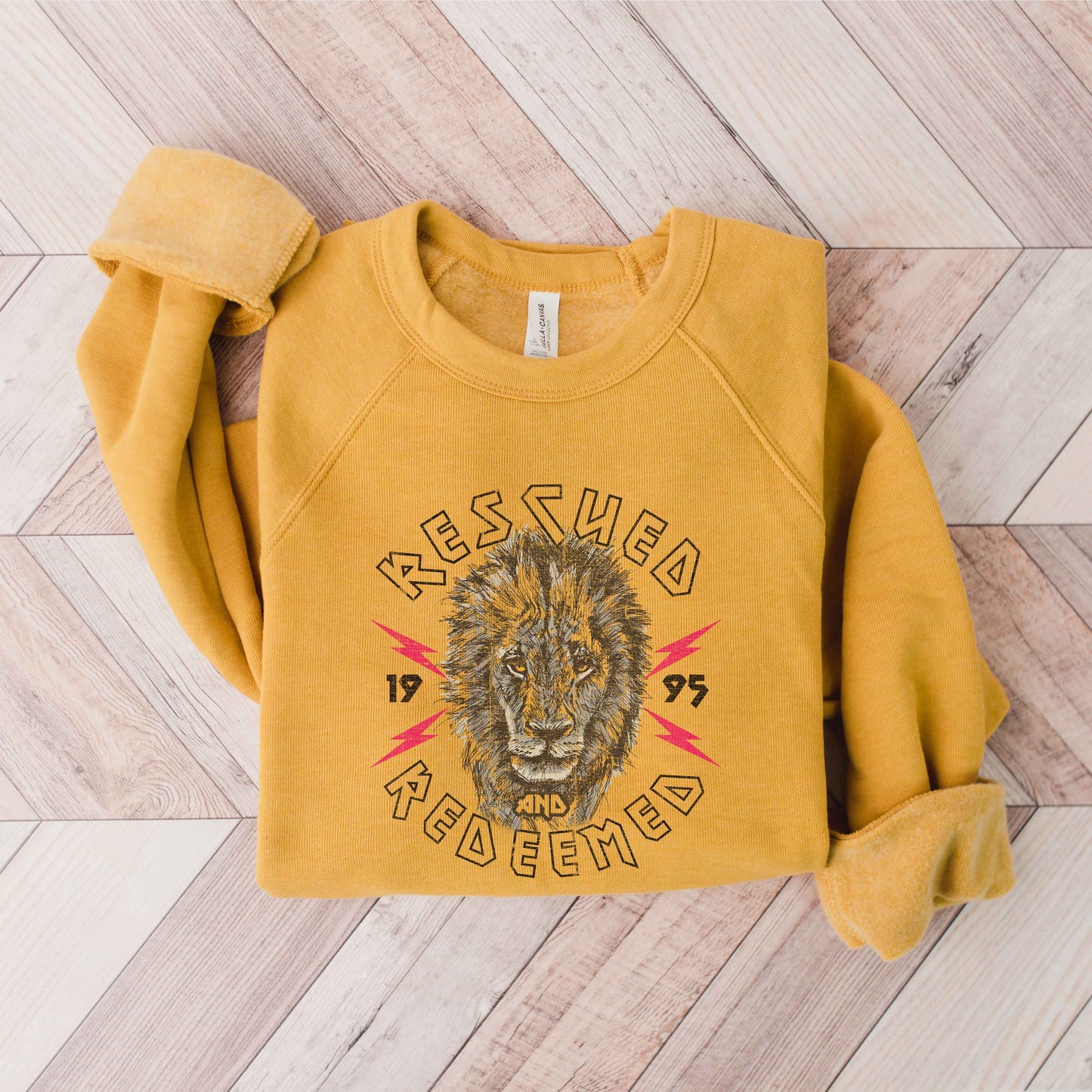 Rescued and Redeemed | Bella Canvas Premium Sweatshirt