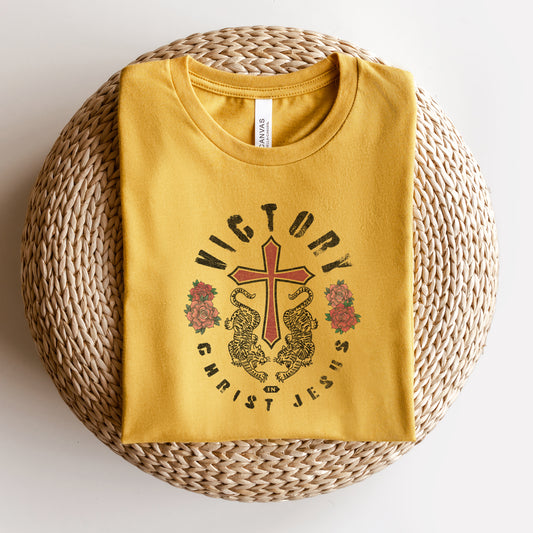 Victory Cross | Short Sleeve Crew Neck