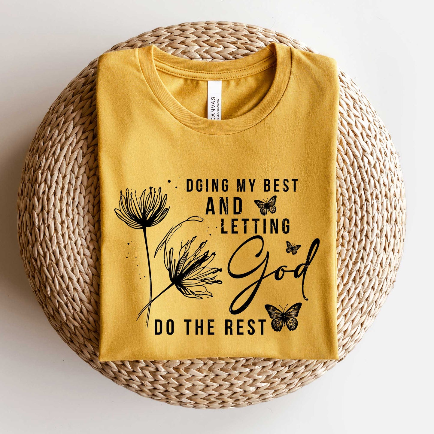 Let God Do The Rest | Short Sleeve Crew Neck