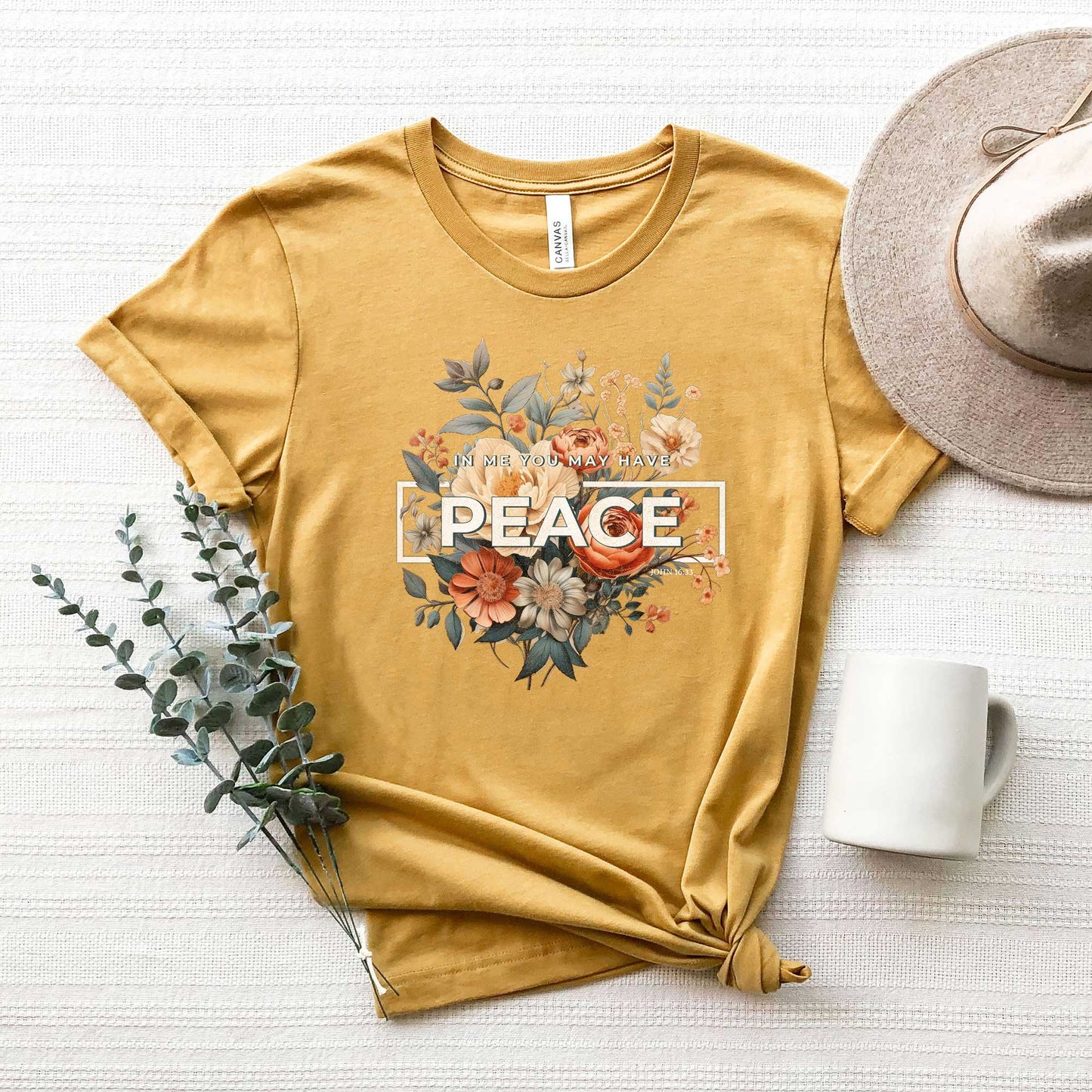 In Me You May Have Peace | Short Sleeve Crew Neck