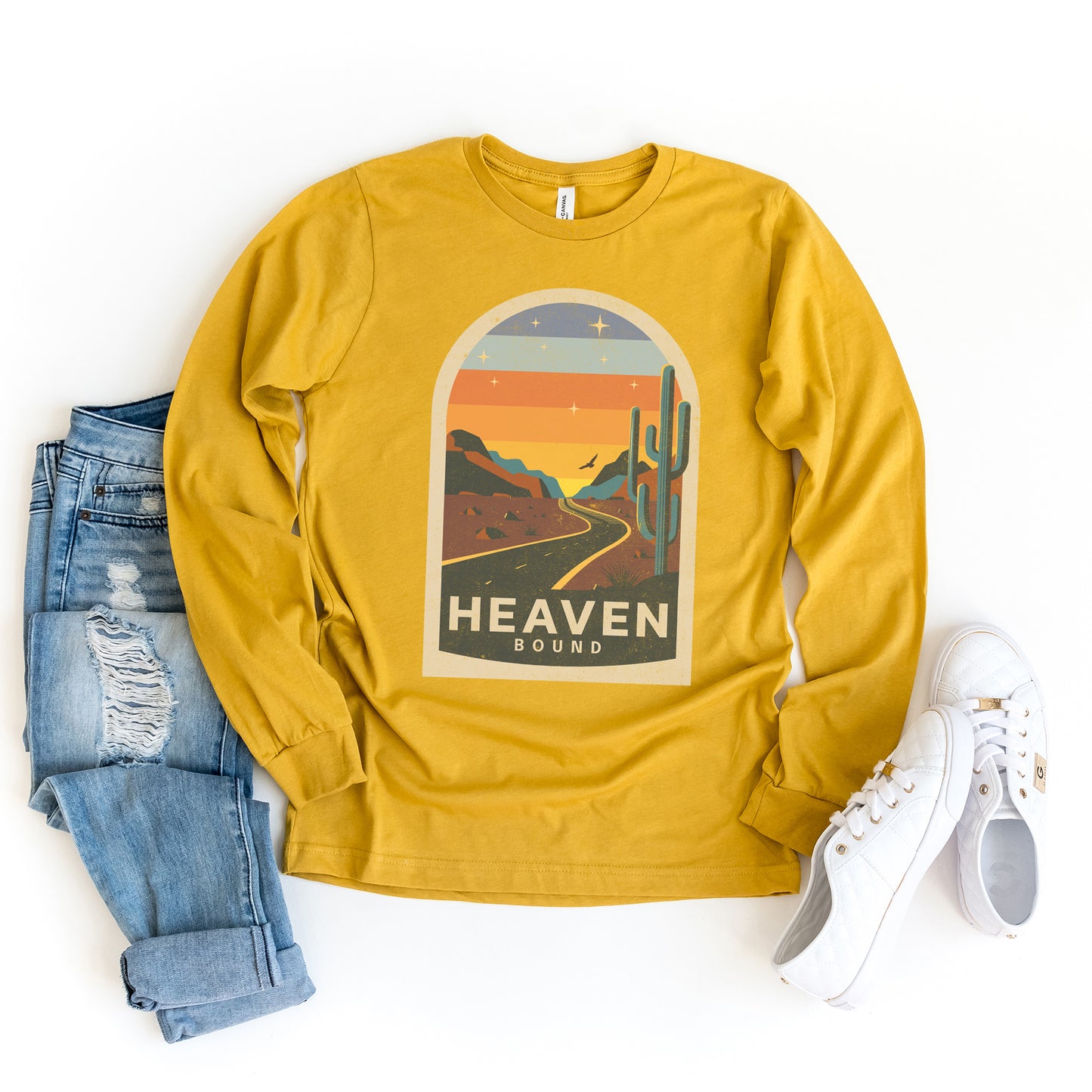 Heaven Bound | Long Sleeve Crew Neck