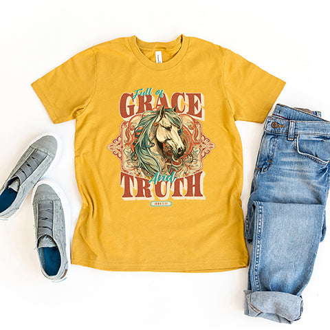 Grace Horse Youth Short Sleeve Crew