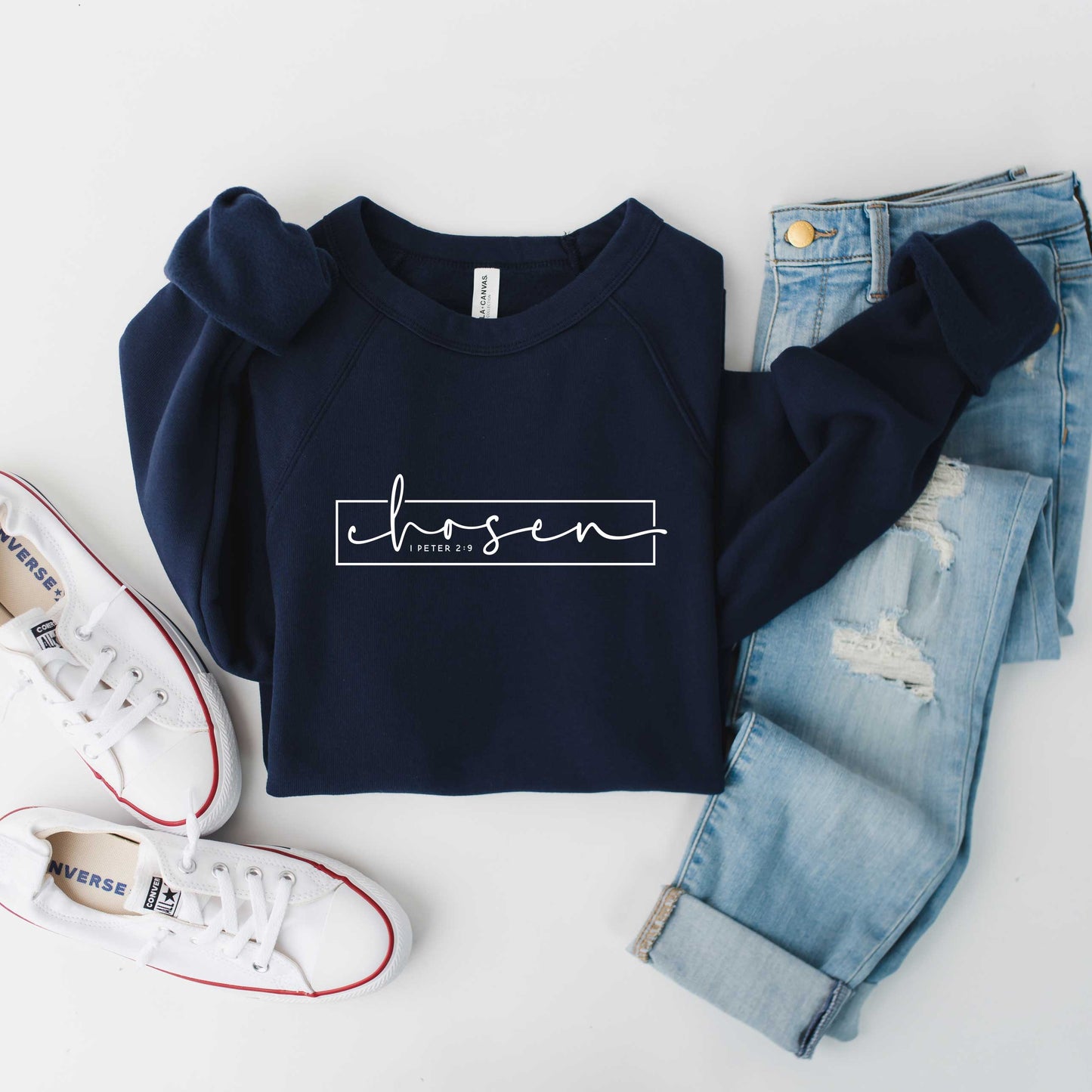 Chosen Scripture | Bella Canvas Sweatshirt