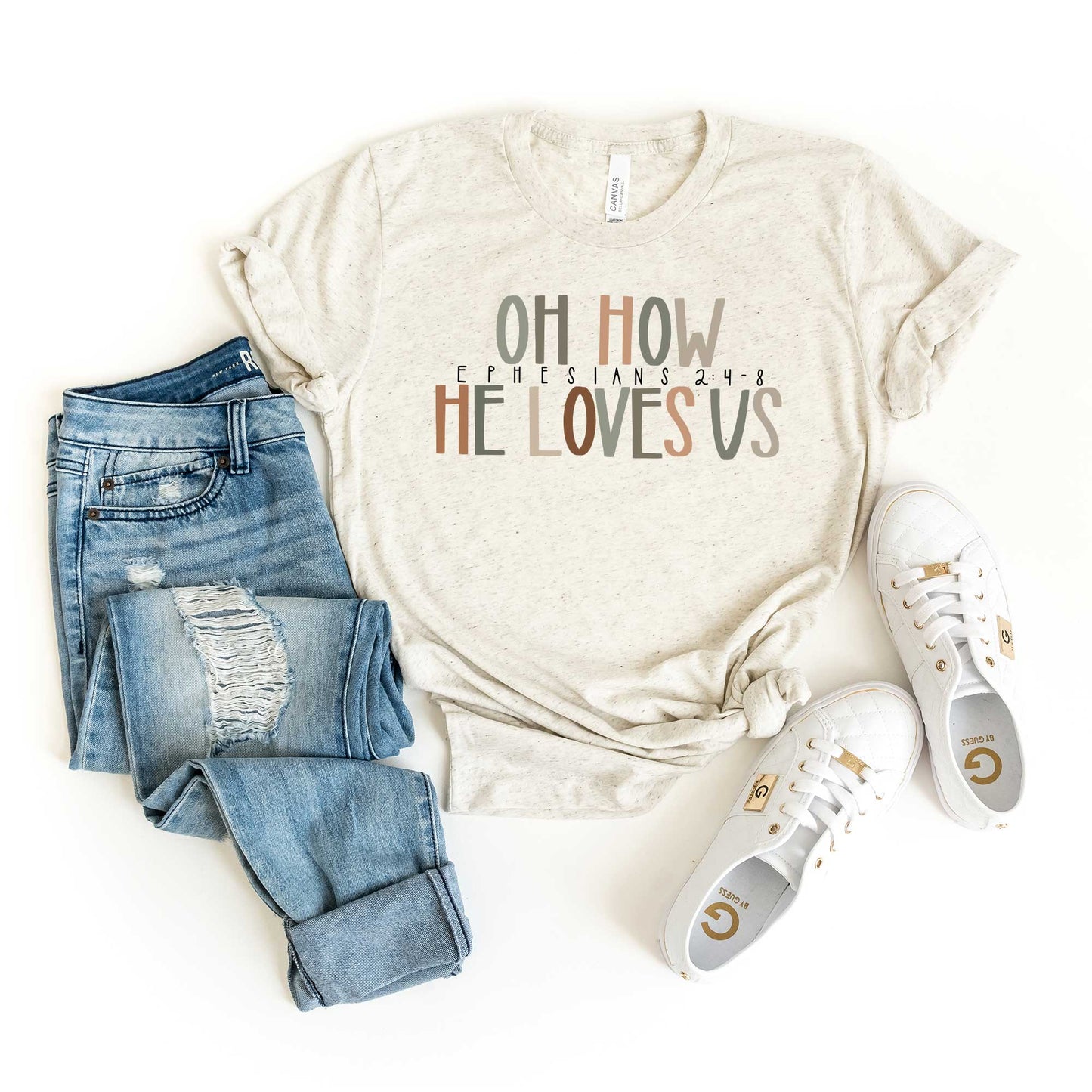 How He Loves Us  | Short Sleeve Crew Neck