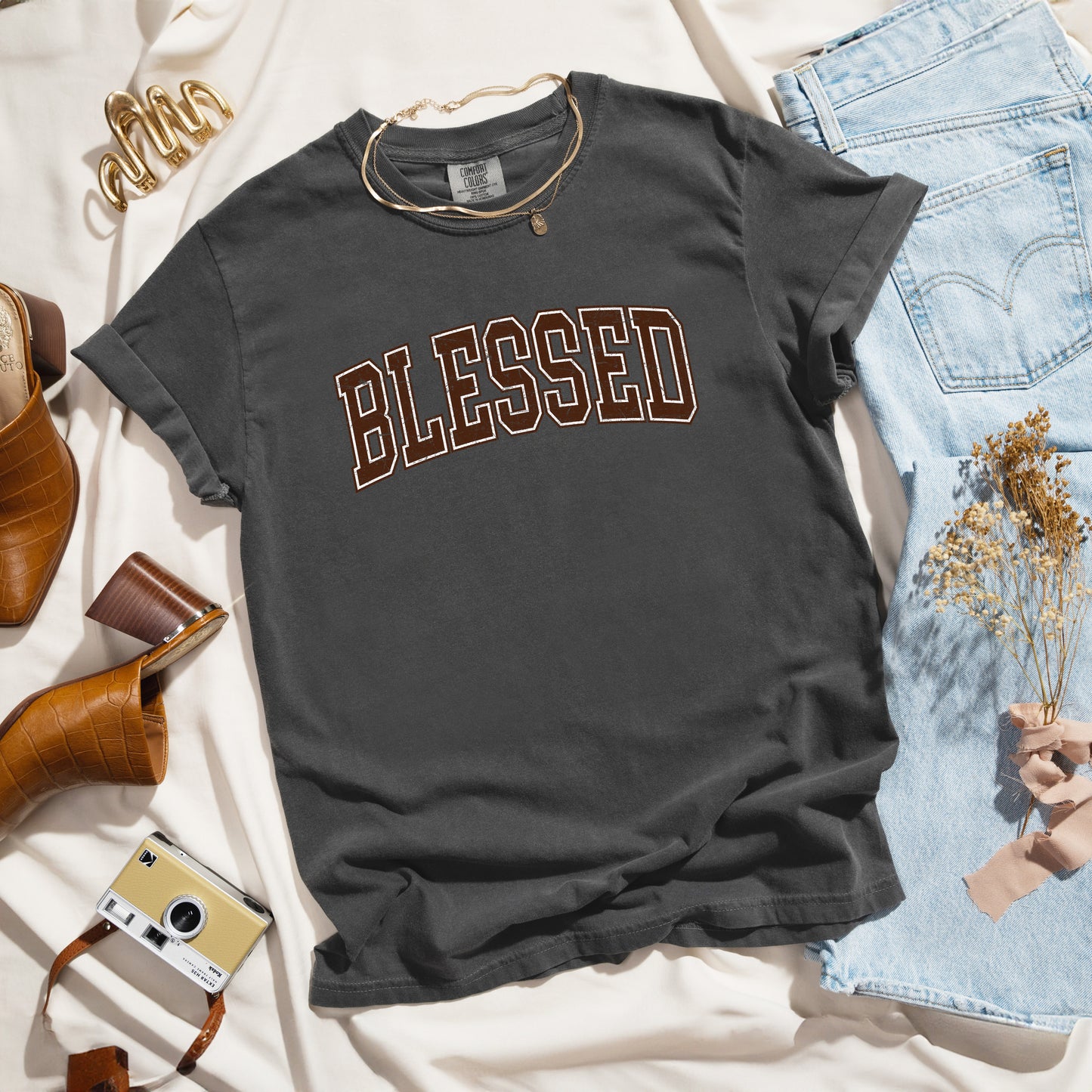 Blessed Grunge | Garment Dyed Tee