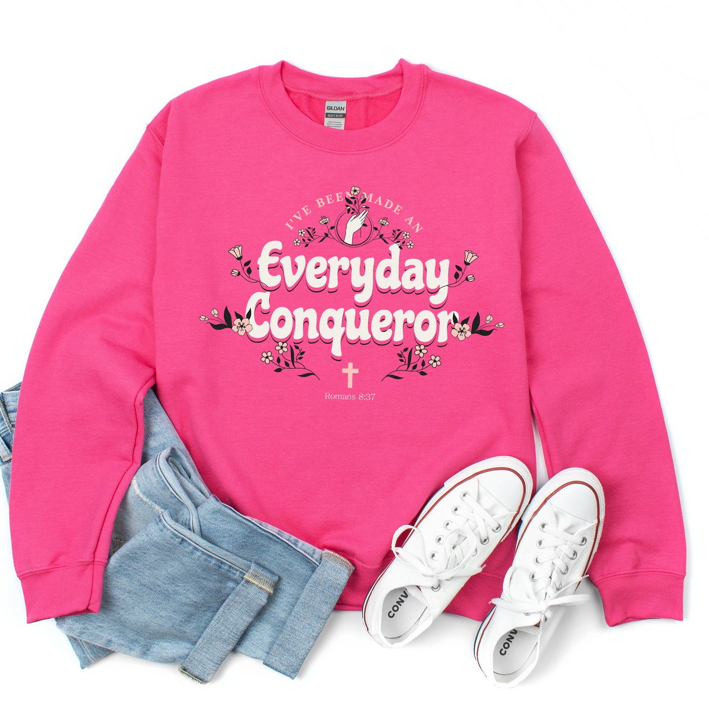 Everyday Conqueror | Graphic Sweatshirt