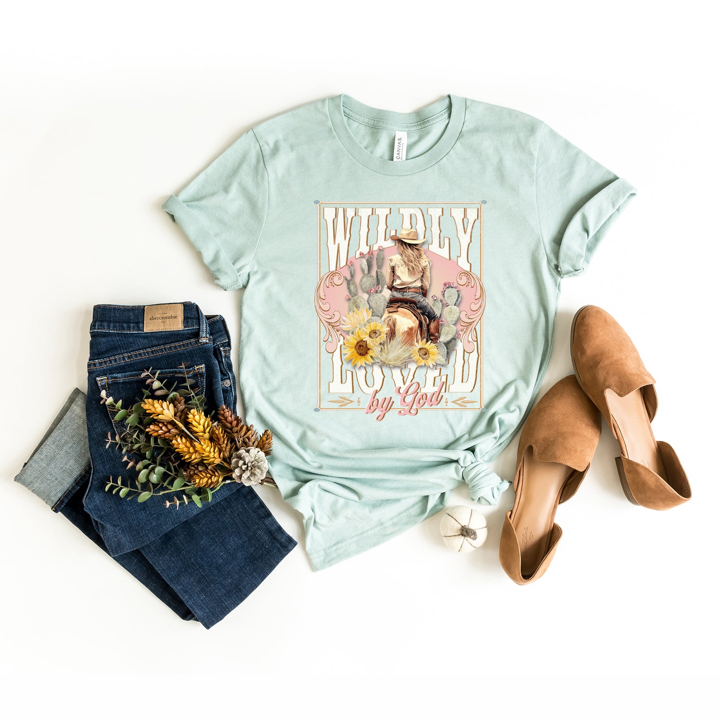 Wildly Love By God | Short Sleeve Crew Neck