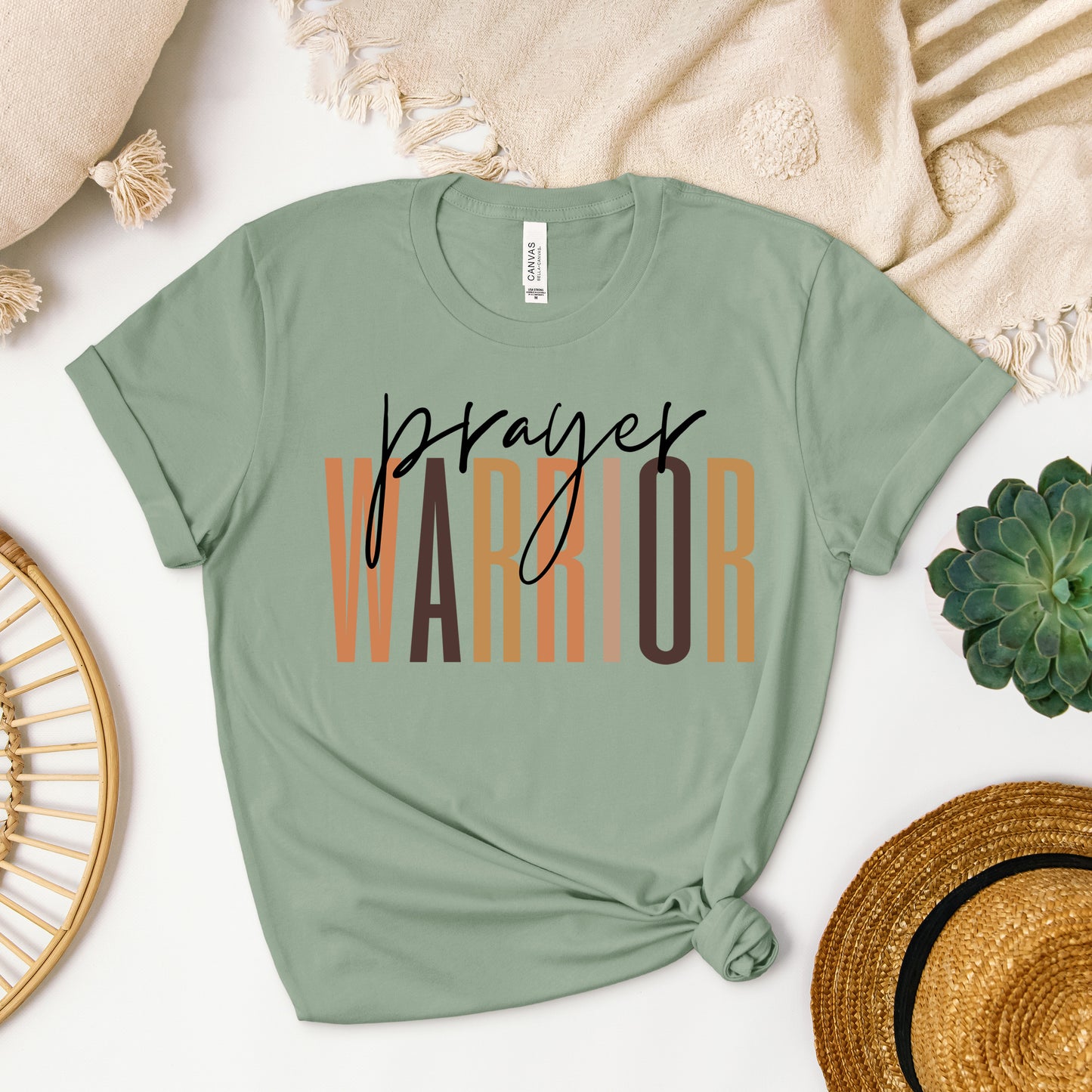 Prayer Warrior| Short Sleeve Crew Neck