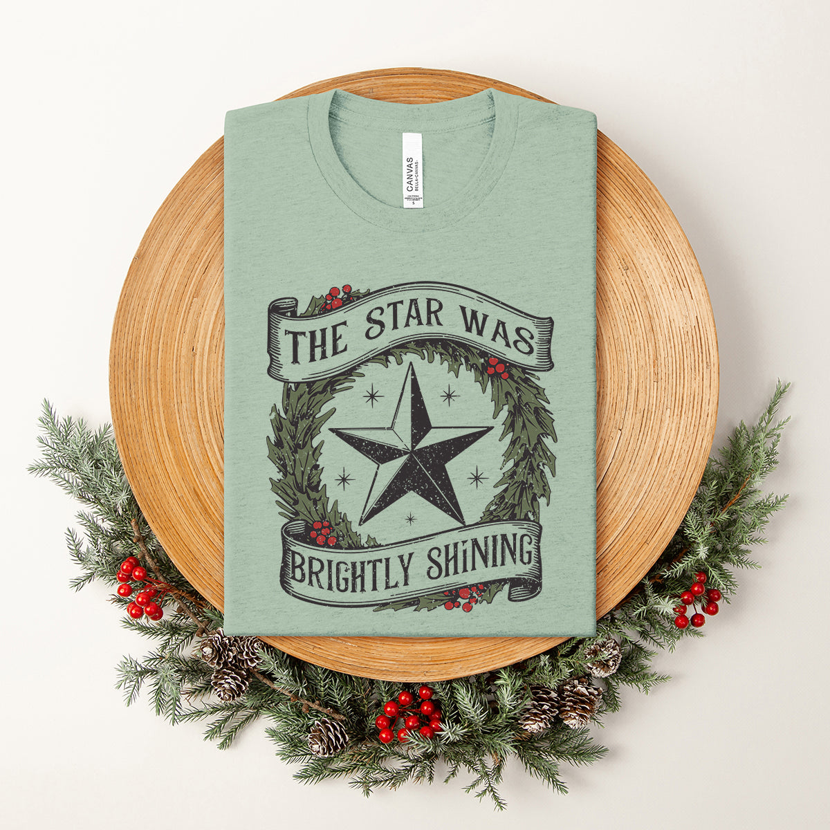 Star Brightly Shining | Short Sleeve Crew Neck