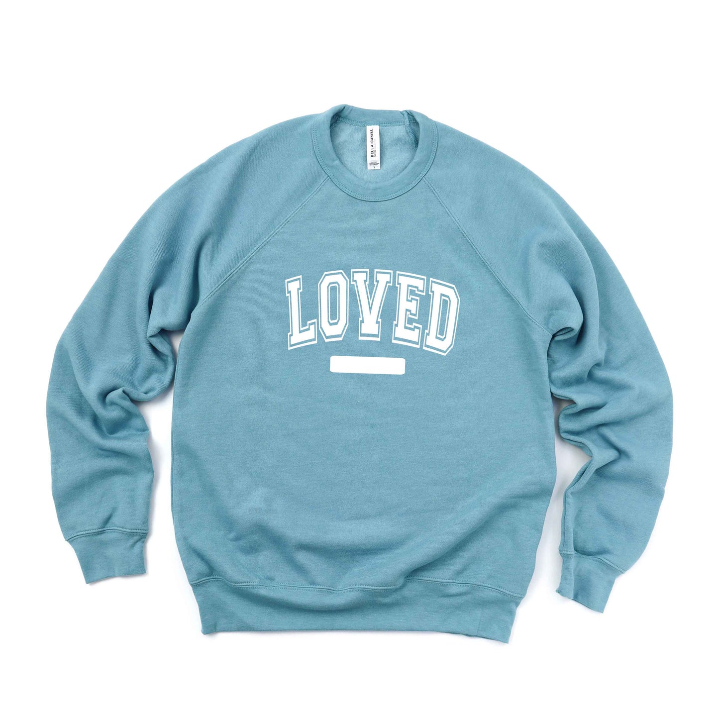 Loved Varsity 3.16 | Bella Canvas Premium Sweatshirt