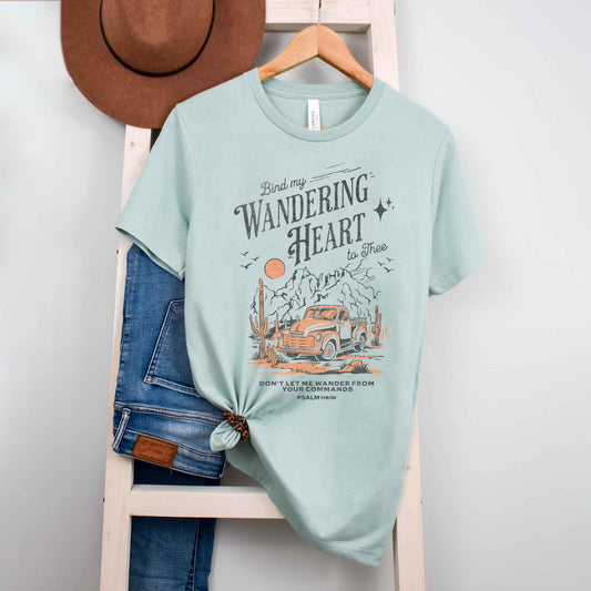 Bind My Wandering Heart | Short Sleeve Crew Neck