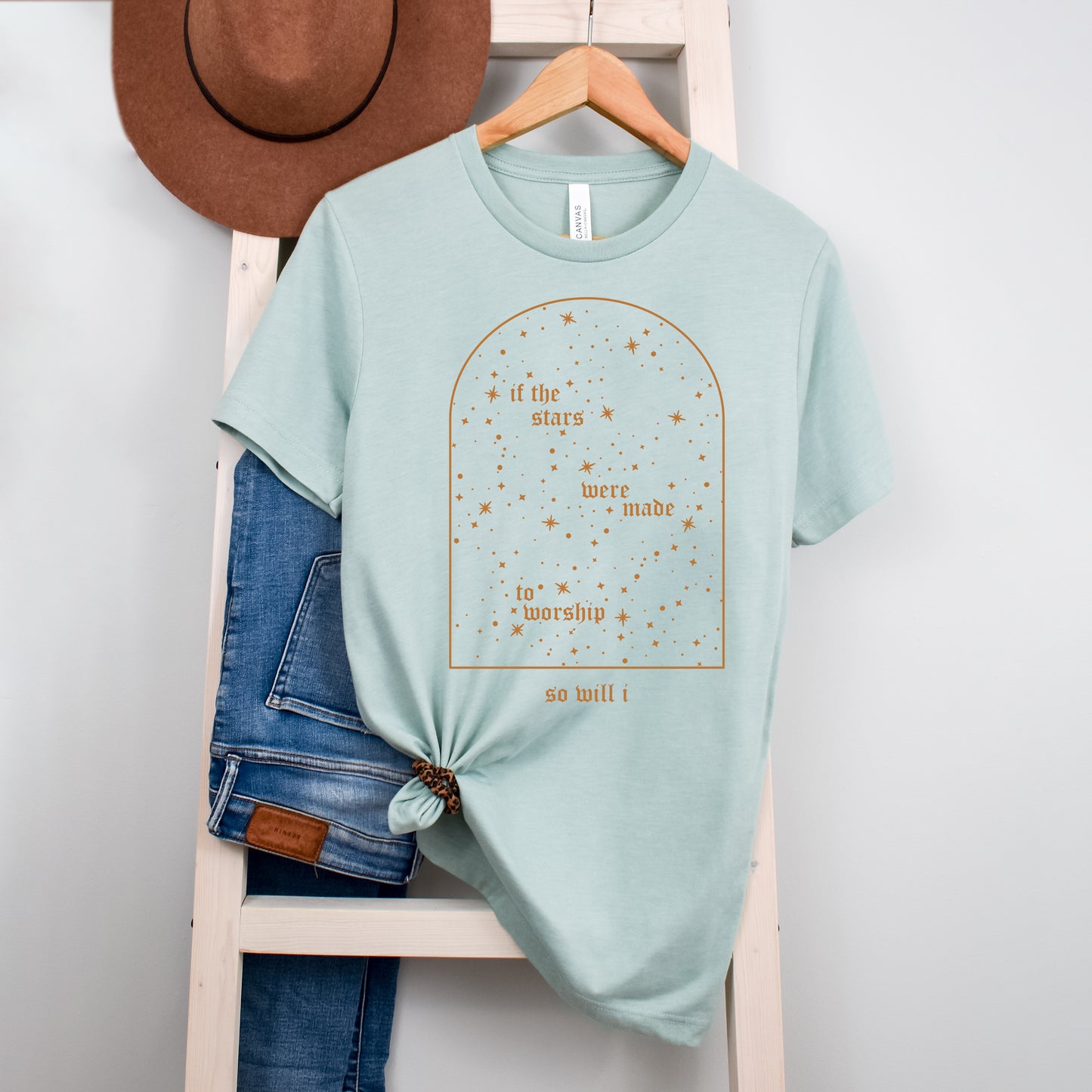 I Will Worship Stars | Short Sleeve Crew Neck