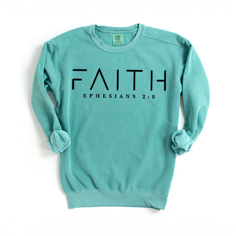 Faith | Garment Dyed Sweatshirt