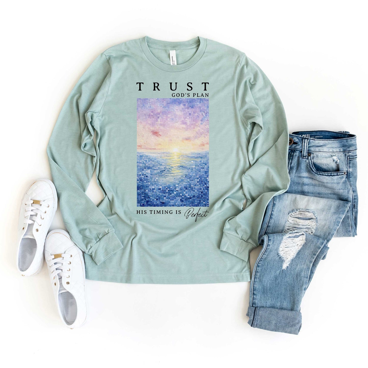 Trust Gods Plan | Long Sleeve Crew Neck