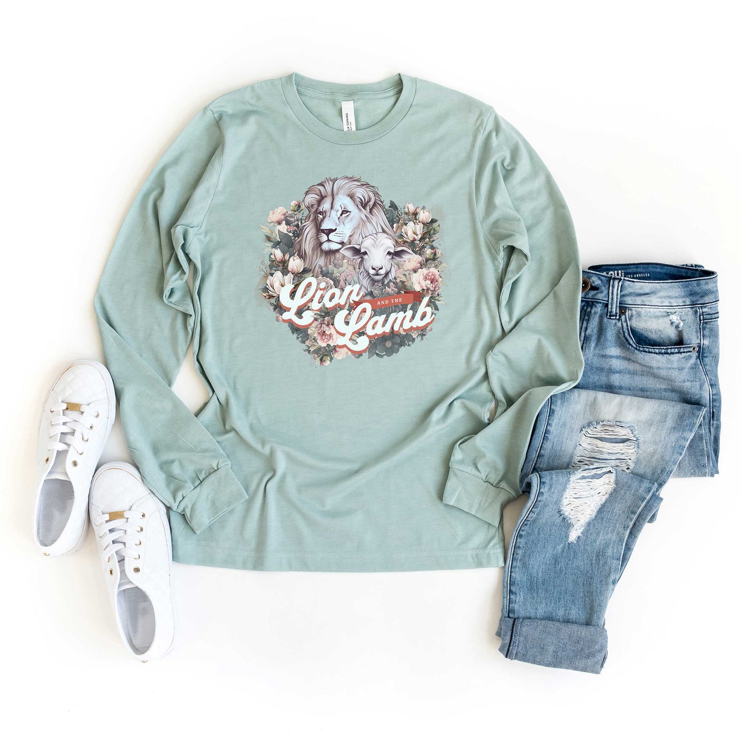 Lion And The Lamb | Long Sleeve Crew Neck