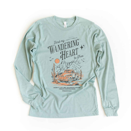 Bind My Wandering Heart | Long Sleeve Crew Neck