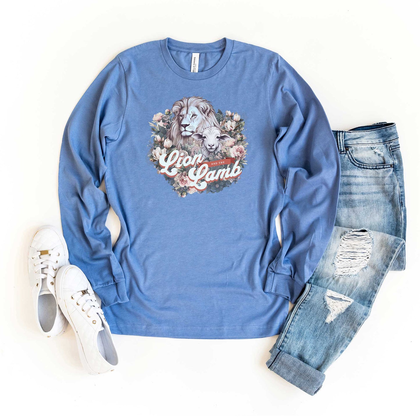 Lion And The Lamb | Long Sleeve Crew Neck