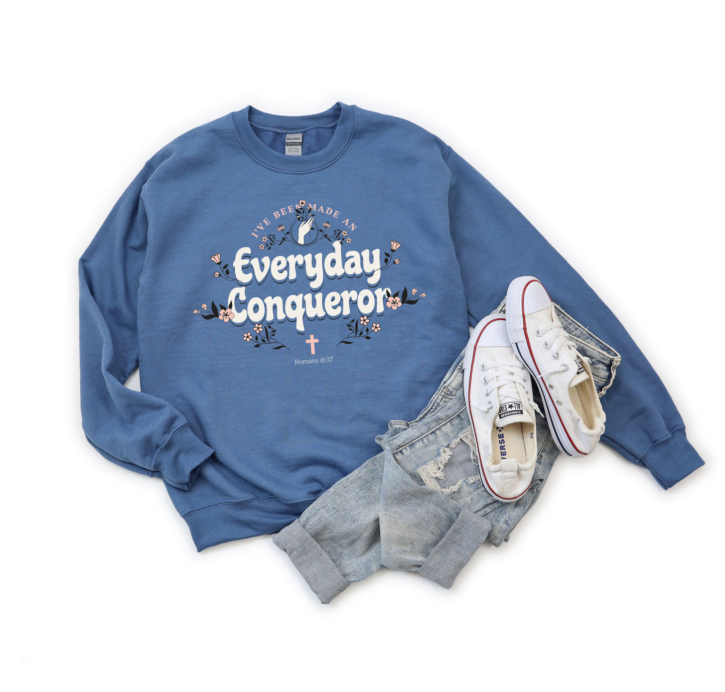 Everyday Conqueror | Graphic Sweatshirt