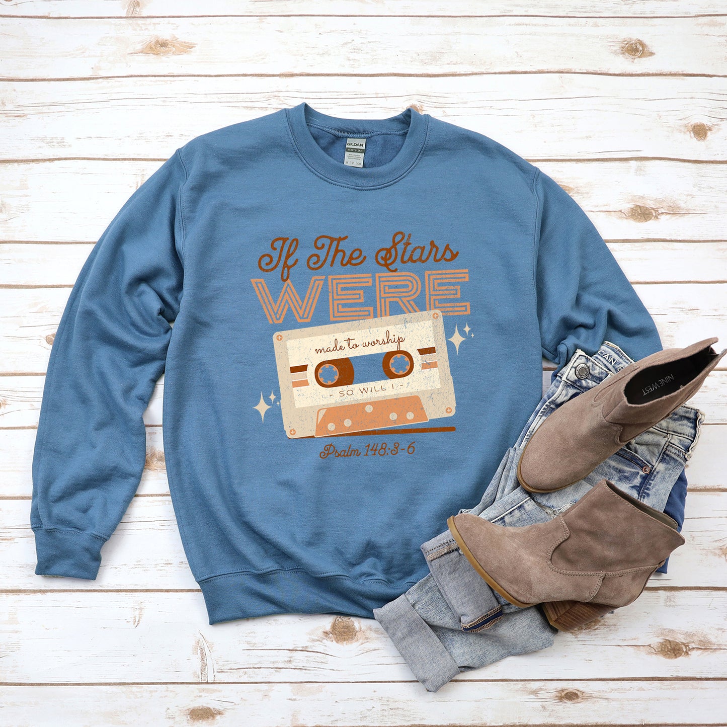 The Stars Were Made To Worship Cassette | Sweatshirt