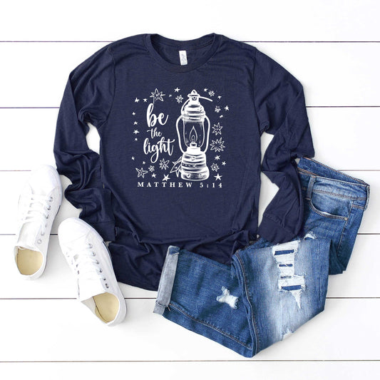 Be The Light Stars | Long Sleeve Crew Neck