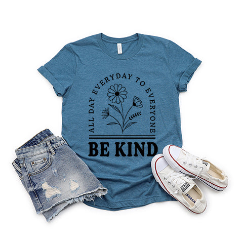 Be Kind All Day Everyday | Youth Short Sleeve Crew