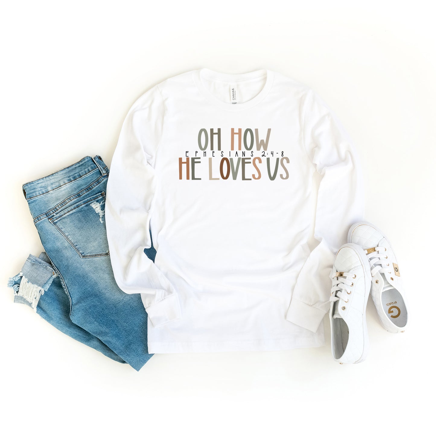 How He Loves Us | Long Sleeve Crew Neck