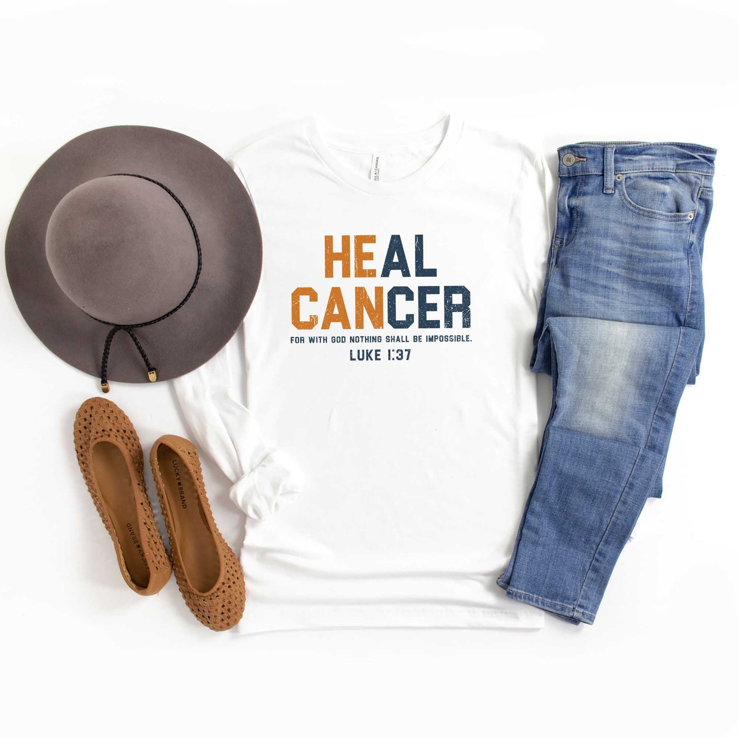 Heal Cancer | Long Sleeve Crew Neck