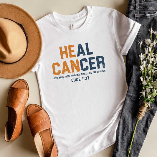 Heal Cancer | Short Sleeve Crew Neck