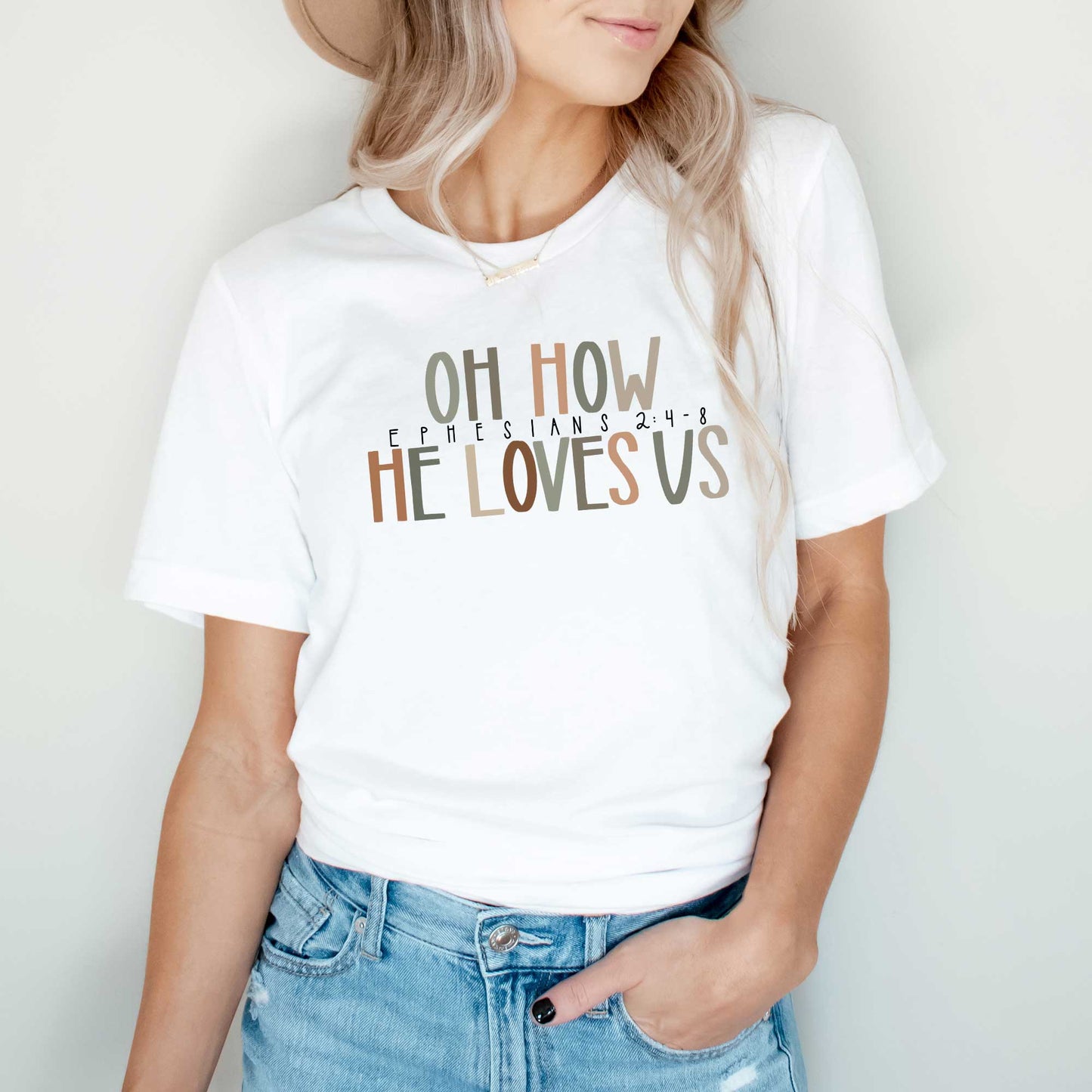 How He Loves Us  | Short Sleeve Crew Neck