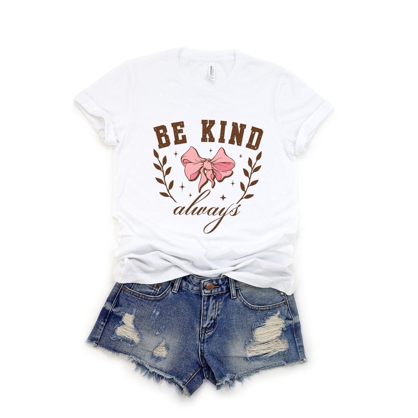 Coquette Be Kind Always | Short Sleeve Crew Neck