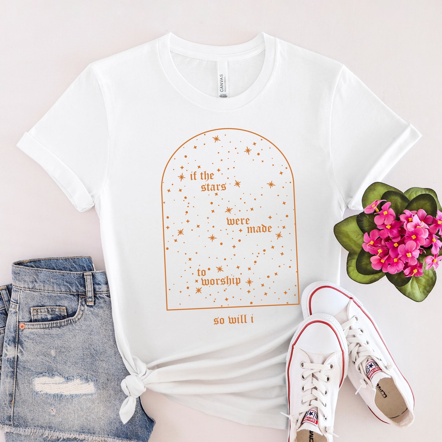 I Will Worship Stars | Short Sleeve Crew Neck