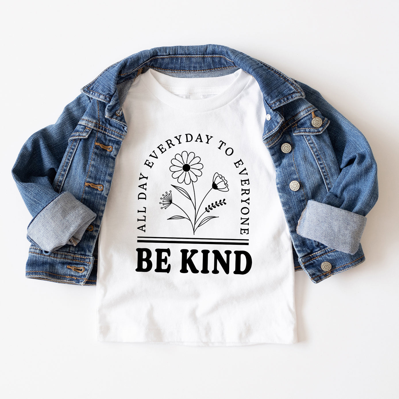 Be Kind All Day Everyday | Youth Short Sleeve Crew