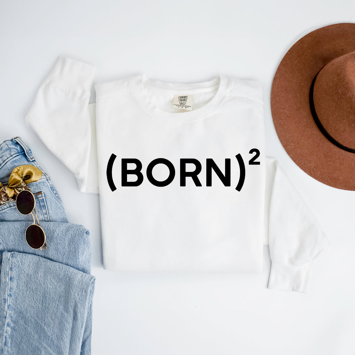 Born Again | Garment Dyed Sweatshirt