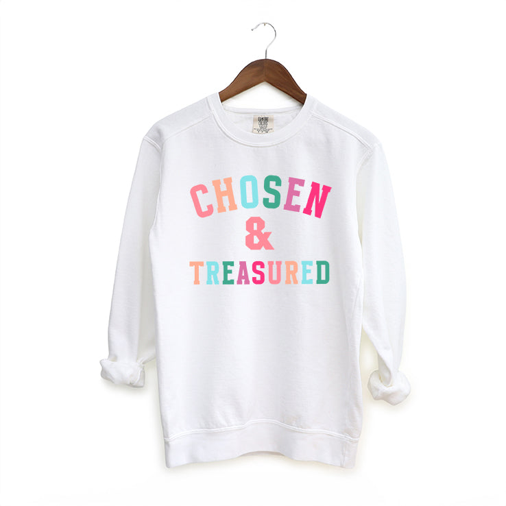 Chosen And Treasured | Garment Dyed Sweatshirt