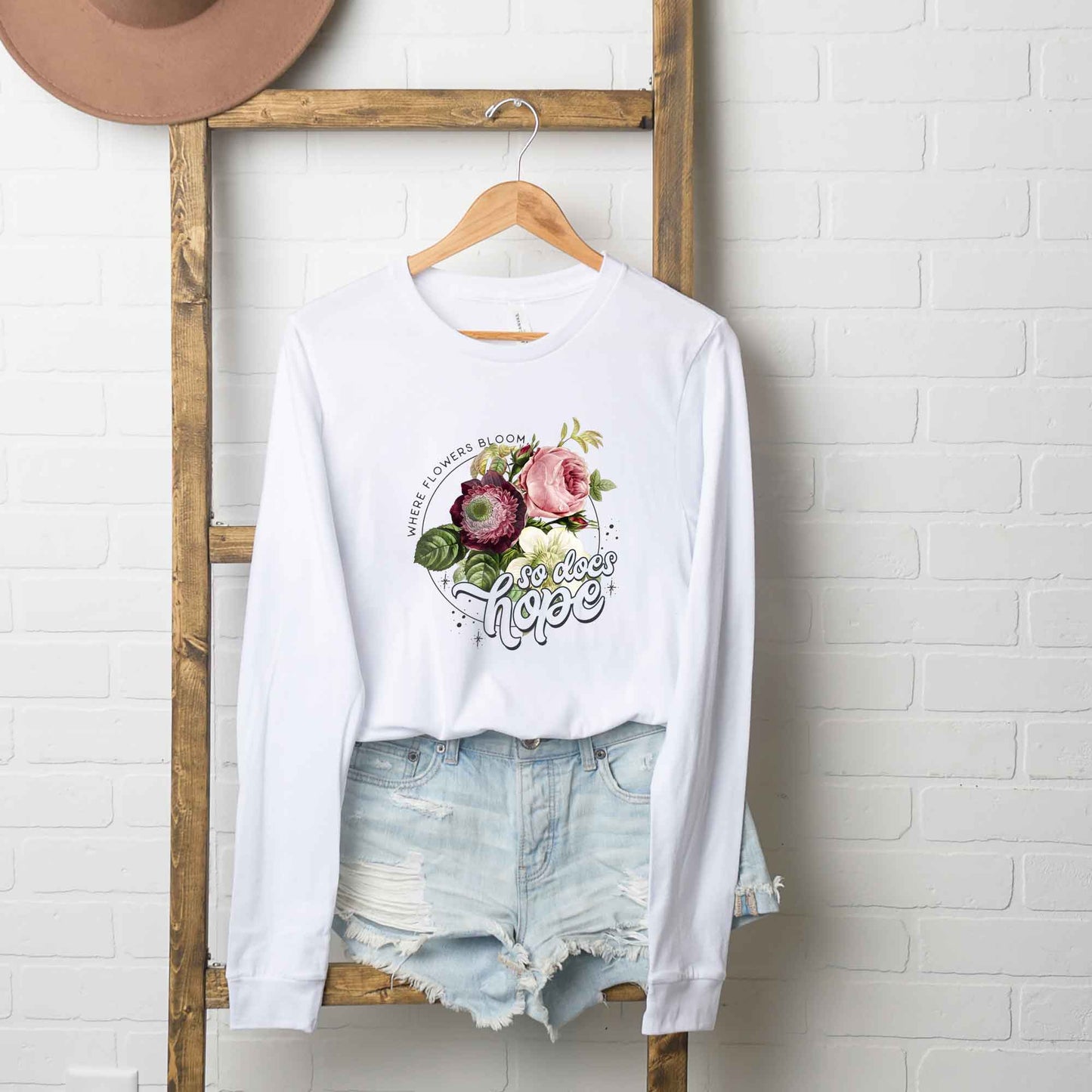 Where Flowers Bloom | Long Sleeve Crew Neck