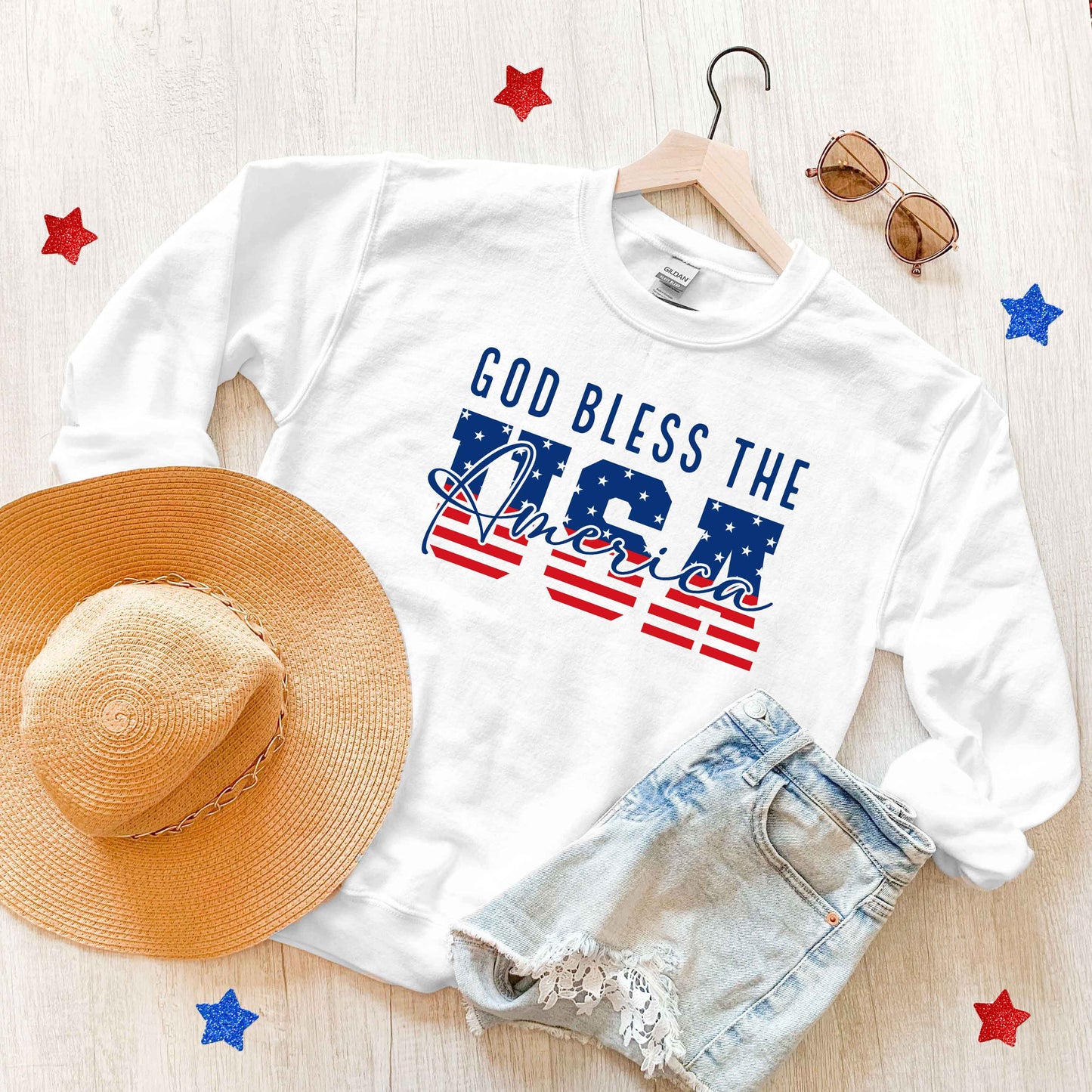 God Bless The USA | Sweatshirt