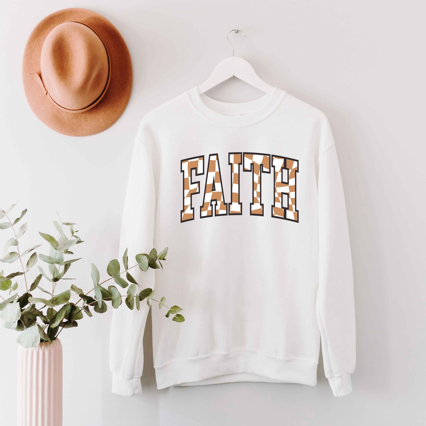 Checkered Faith | Sweatshirt