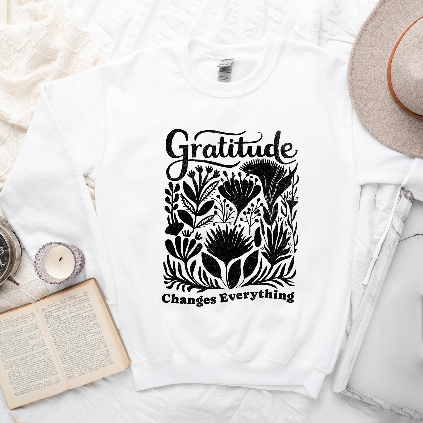 Gratitude Changes Everything | Graphic Sweatshirt