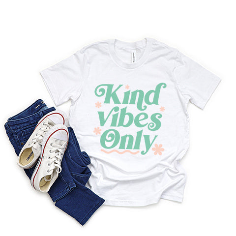 Kind Vibes Only | Youth Short Sleeve Crew