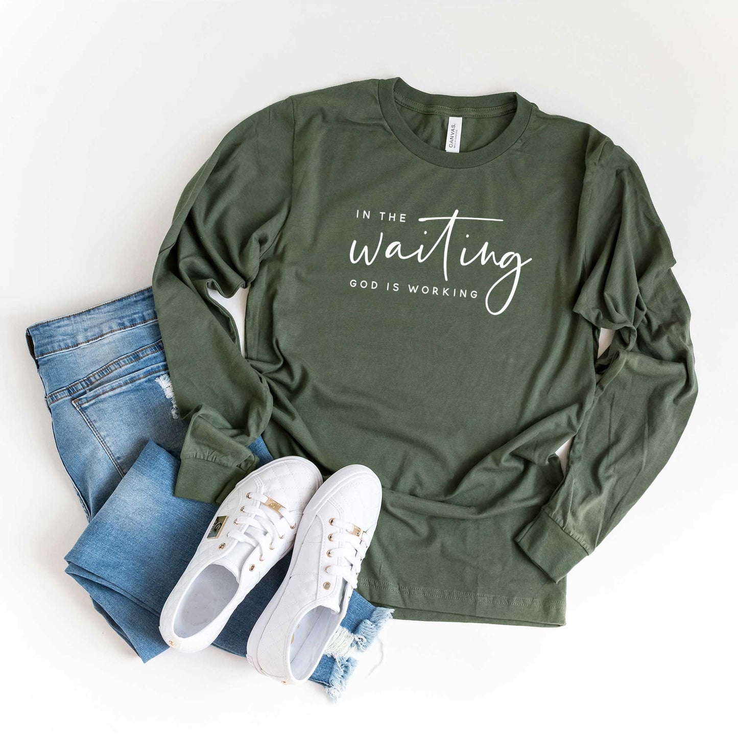 In The Waiting | Long Sleeve Crew Neck