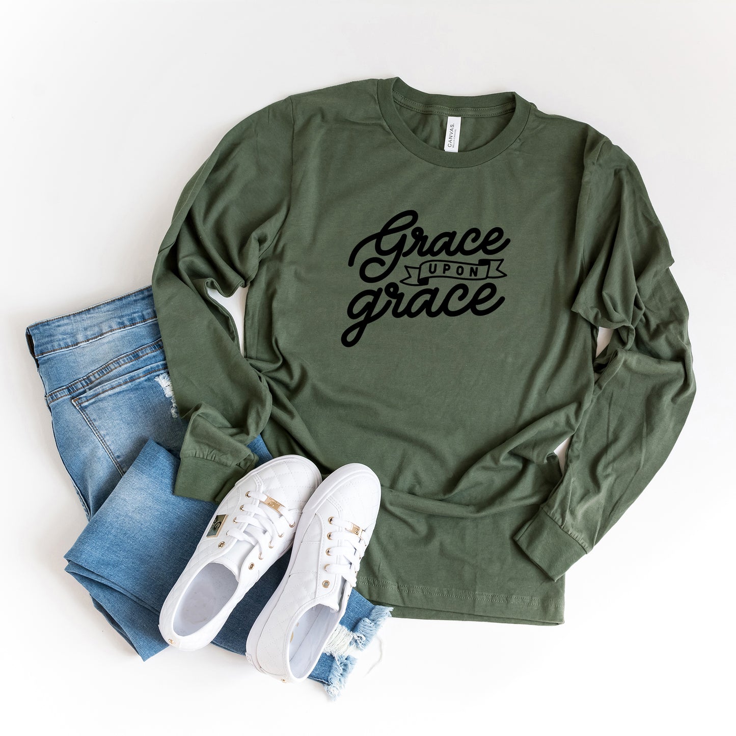 Grace Upon Grace | Long Sleeve Crew Neck