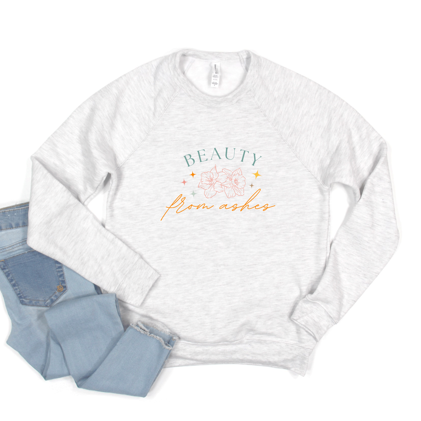 Beauty From Ashes | Bella Canvas Premium Sweatshirt