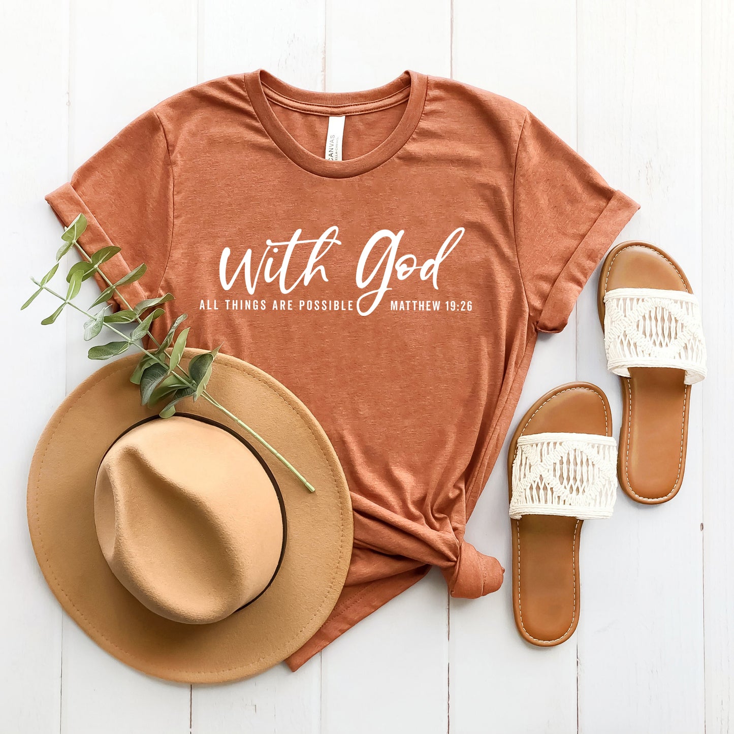 With God | Short Sleeve Crew Neck