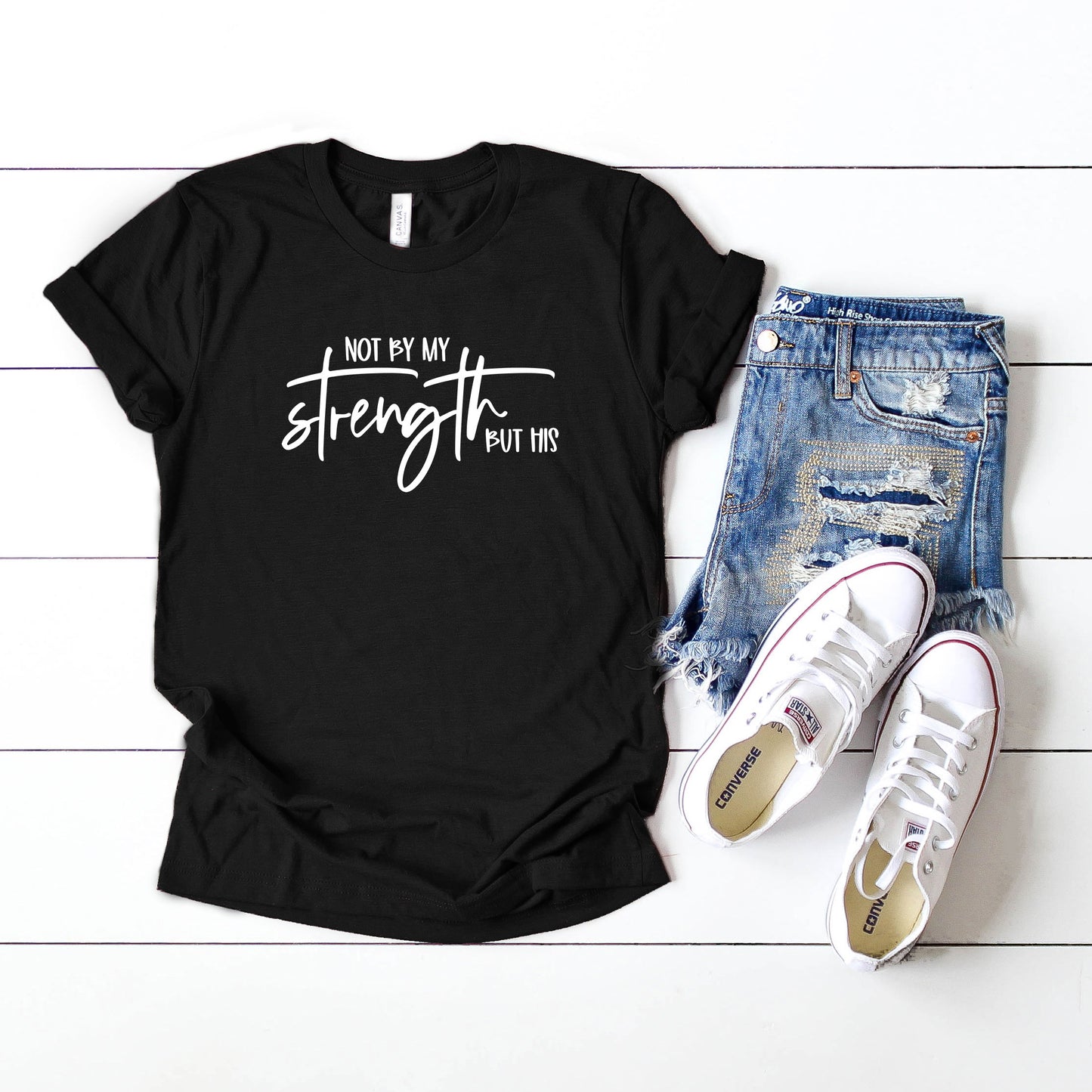 Not By My Own Strength | Short Sleeve Crew Neck