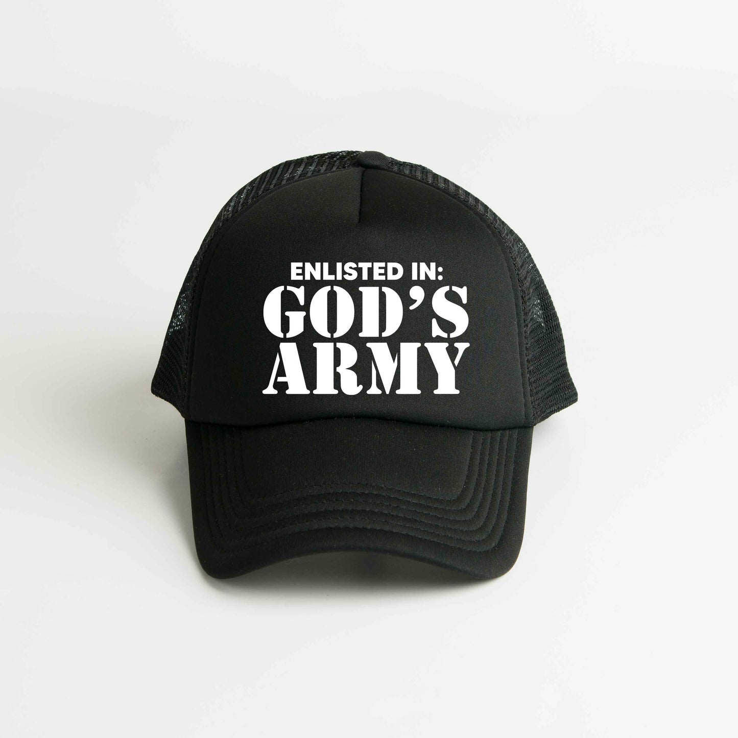 Enlist In God's Army | Foam Trucker Hat