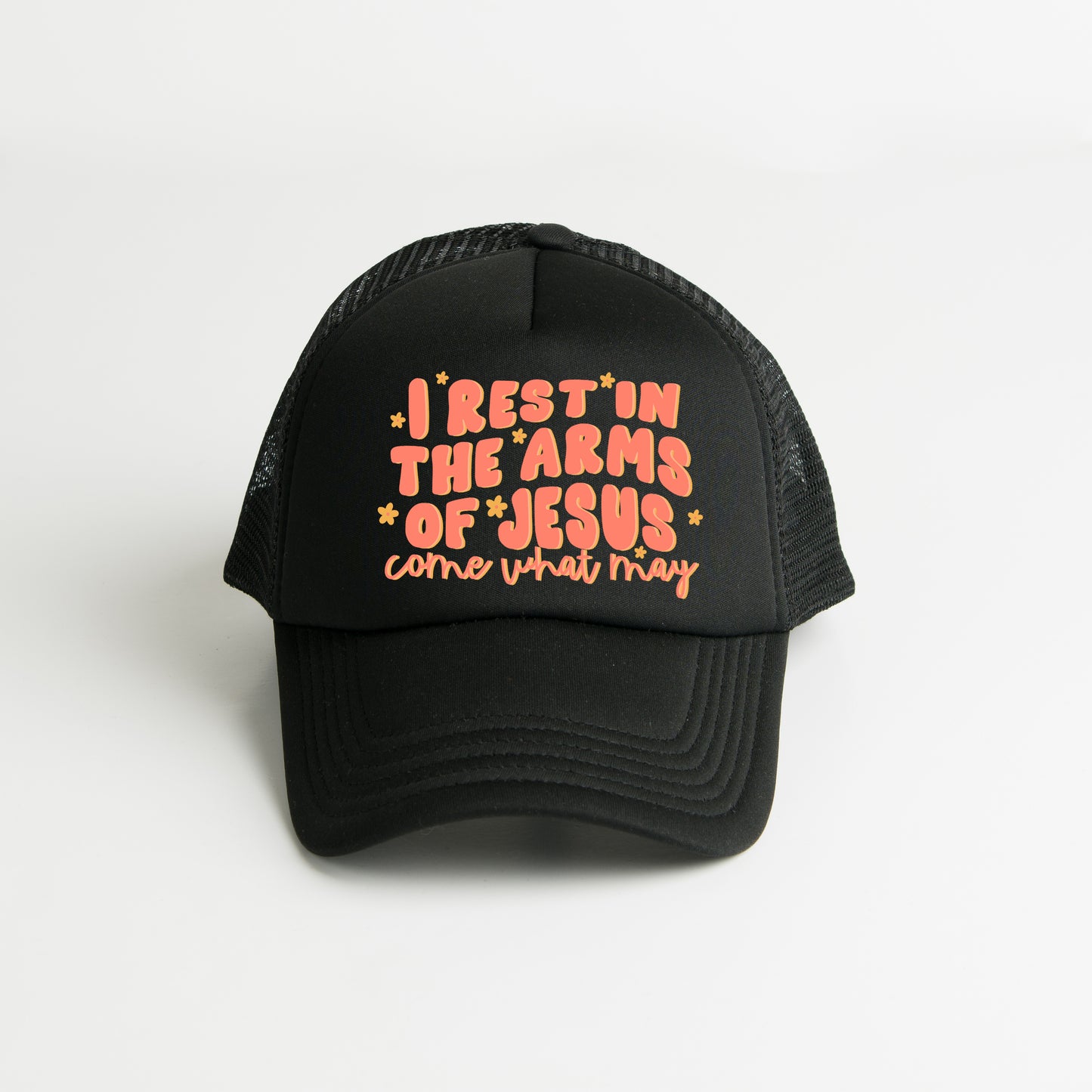 Rest Arms of Jesus | Foam Trucker Hat